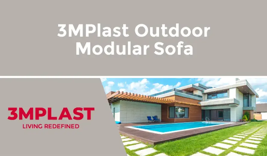 3MPlast Outdoor Modular Sofa