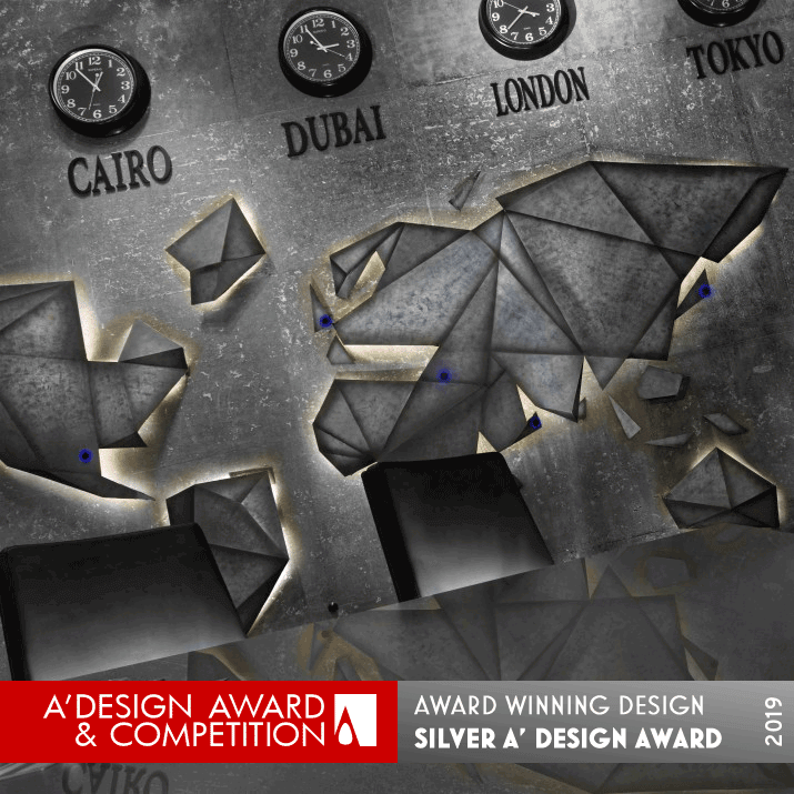 Abstract World Wall Art by Dalia Sadany