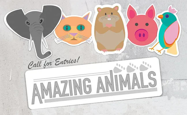 Amazing Animals Sticker Design Contest
