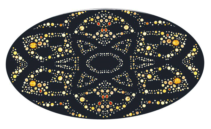 Andromeda Cocktail Table by Djivan Schapira