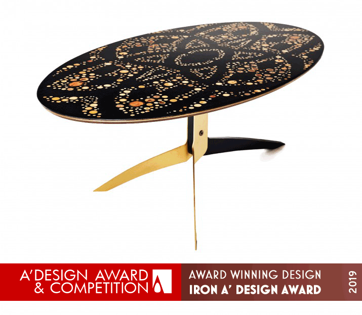 Andromeda Cocktail Table by Djivan Schapira