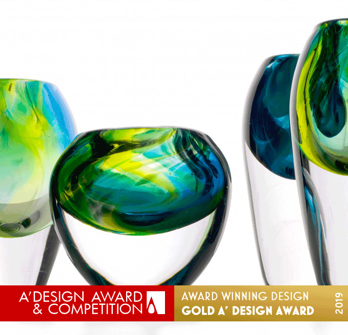 Dutz - Jungle Collection Glass Vase by Sini Majuri