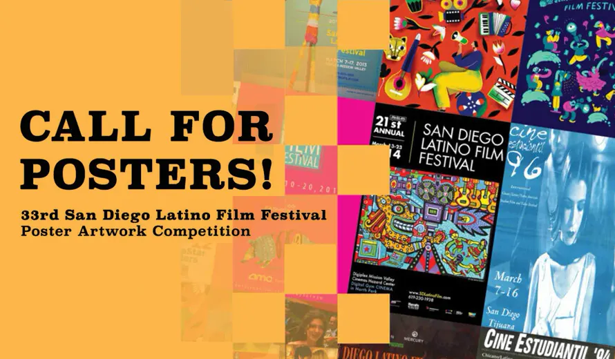 International Poster Competition for the 33rd San Diego Latino Film Festival