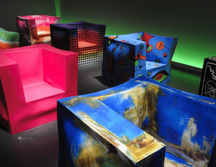 Iperbolica Armchairs by Alessandro Ciffo