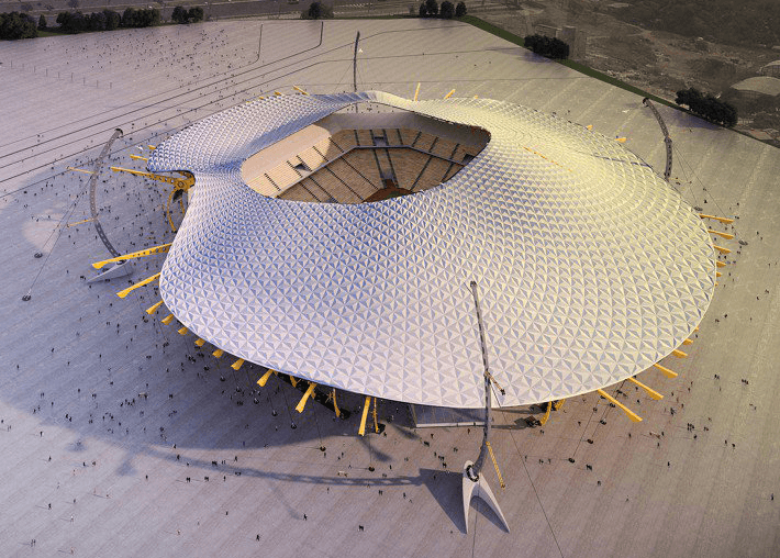 Liberty Stadium Stadium by Aysan Moosvai and Farzad Saeidi