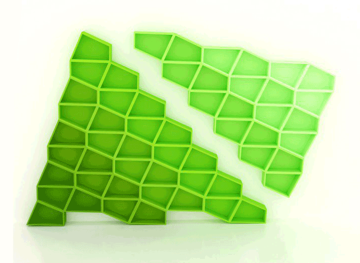 Modularis Multifunctional Shelf by Mariela Capote and Christian Alvarez