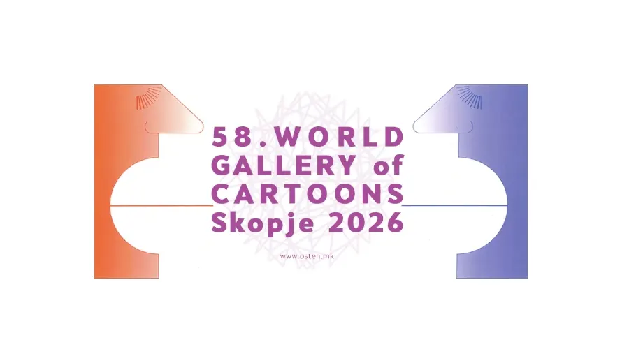 OSTEN 58th World Gallery Of Cartoons Skopje 2026