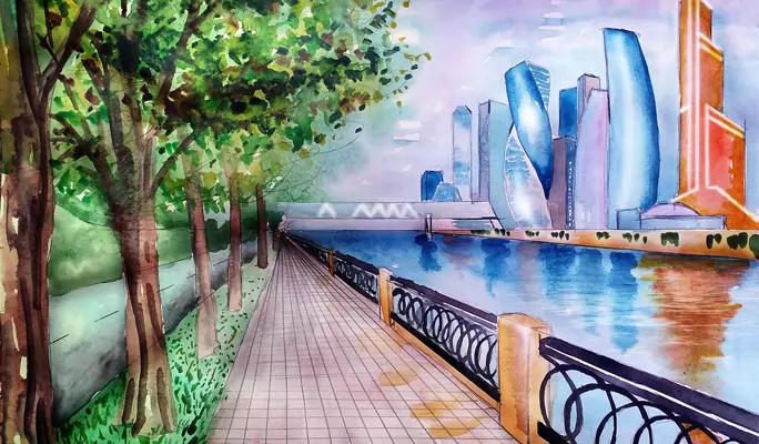 Pixarra’s “City” Digital Art Contest