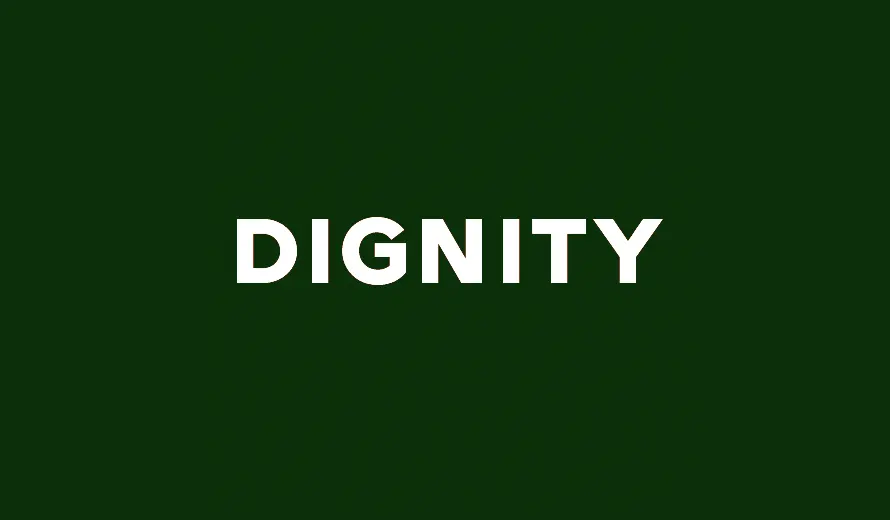Poster for Tomorrow 2026-2027: “Dignity”