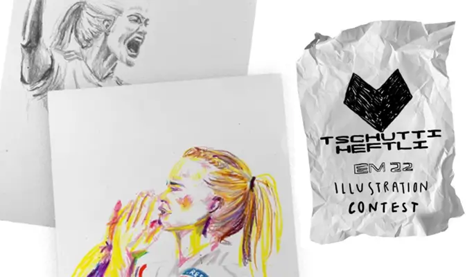 Tschutti Heftli 2022 Collectors Album Illustration Contest