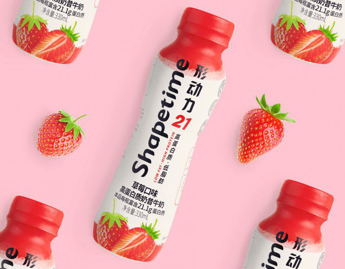 Shapetime Dairy Identity and Package by Jan Creation