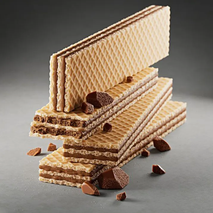 3D Wafers CGI Food by Andre Caputo