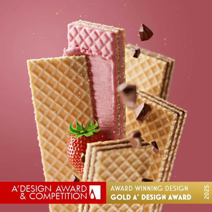 3D Wafers CGI Food by Andre Caputo