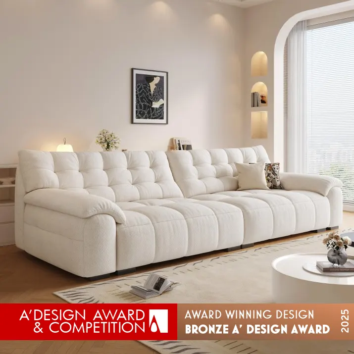 Accordion Modular Sofa by Yuqi Wang