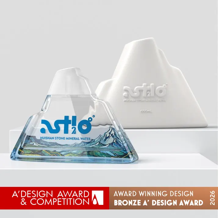 Ash2o Mineral Water Packaging by Tian Sheng Cheng