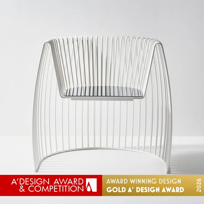 Birdcage Chair by Masuo Fujimura