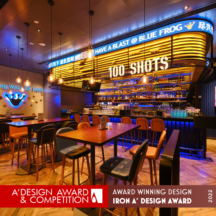 Blue Frog Bar and Restaurant by SIG Design