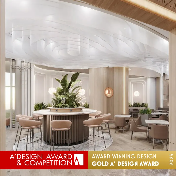 Cotton Boll Private Lounge by Ece Gulagac and Ozkan Gulagac