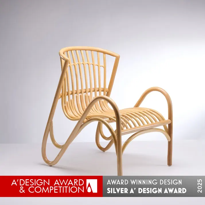 Curved Chair by Beijing Forestry University