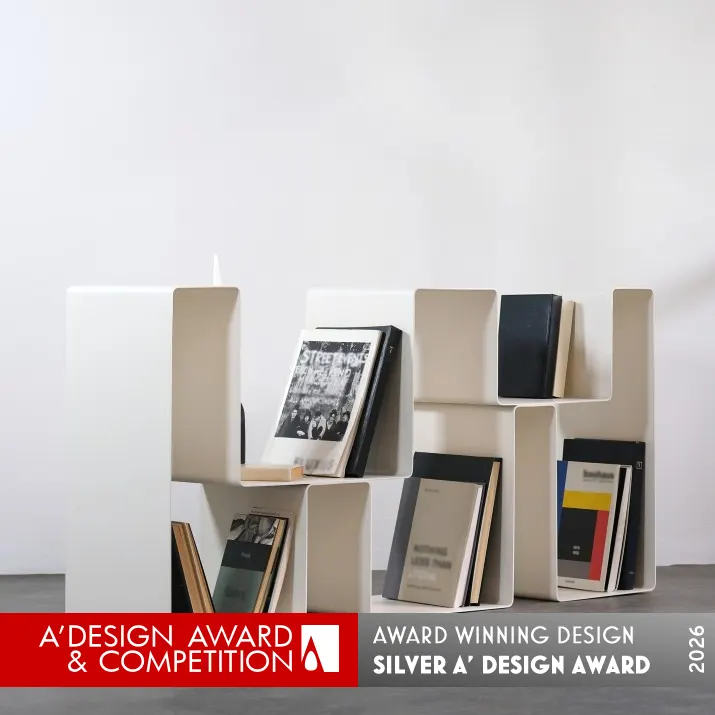 Curvline Bookcase by Ayse Ozlem Ozaltin
