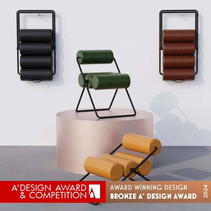 Dango Multifunctional Folding Chair by Nora Voon