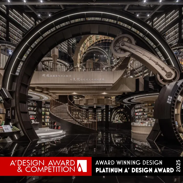 Dongguan Zhongshuge Library Interior Design by Eternal Architectural Design