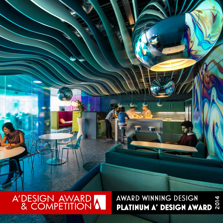 Google Campus Dublin Office Interior Design by Camenzind Evolution