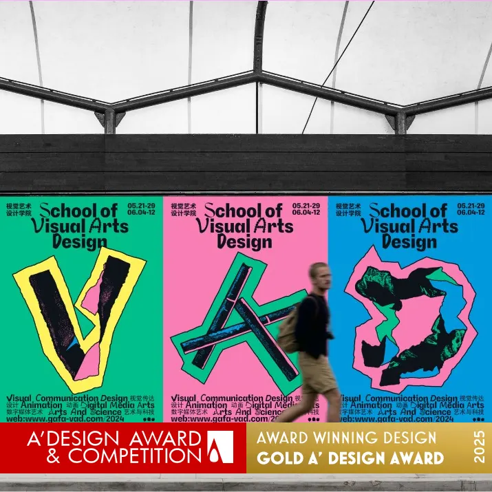 Guangzhou Academy of Arts Exhibition Visual Identity by Shi Chun Sheng