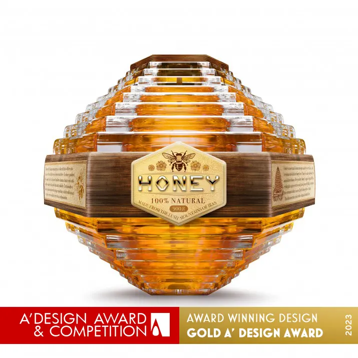 Honey Packaging Design by Wallrus Design Studio