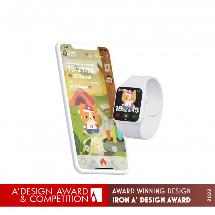 Magic Fitness Mobile and Smartwatch Application by Di Song, Huicong Hu and Jie Yao