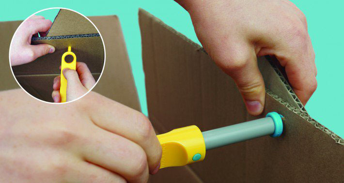 Makedo Cardboard Construction System by Paul Justin