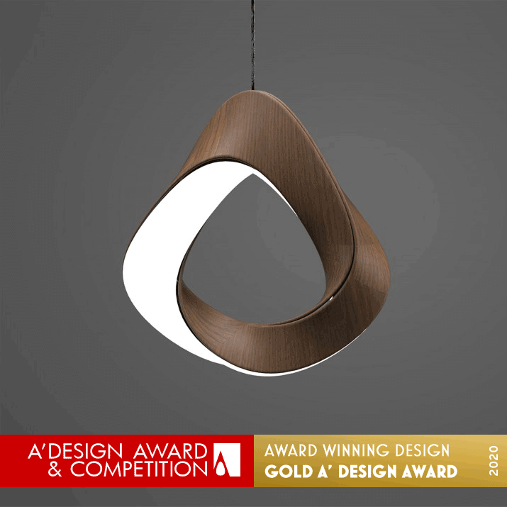 Mobius Lamp Lamp by Kejun Li, Zhang Jiahua and Nitesh Narappa Re
