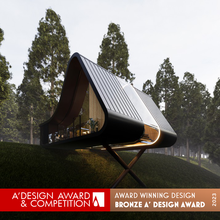 Mountain Cabin Architectural Design by Lino Liao