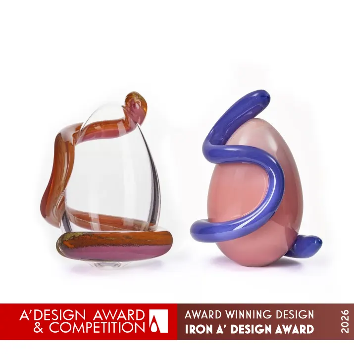 Mr Eggo Collectible Glass Object by Cagkan Paca and Guler Keresteci