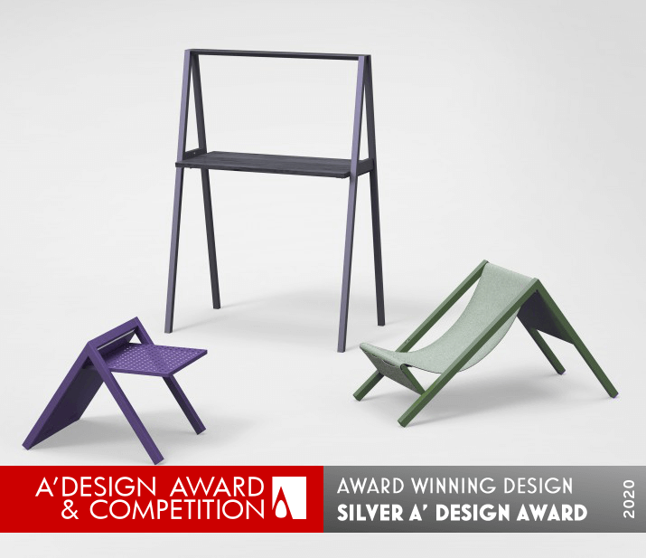 One Line Garden Furniture by Jaroslaw Markowicz