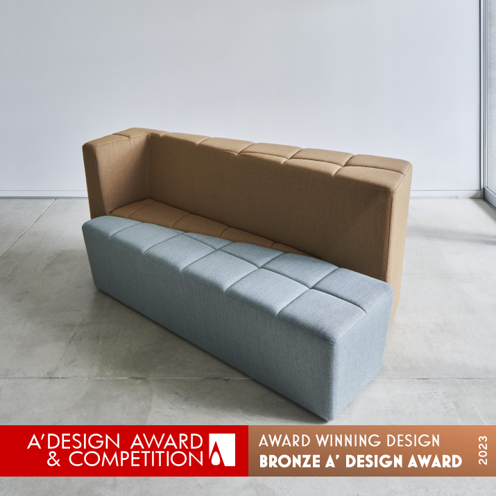 Overlap Sofa by Tomoki Doi