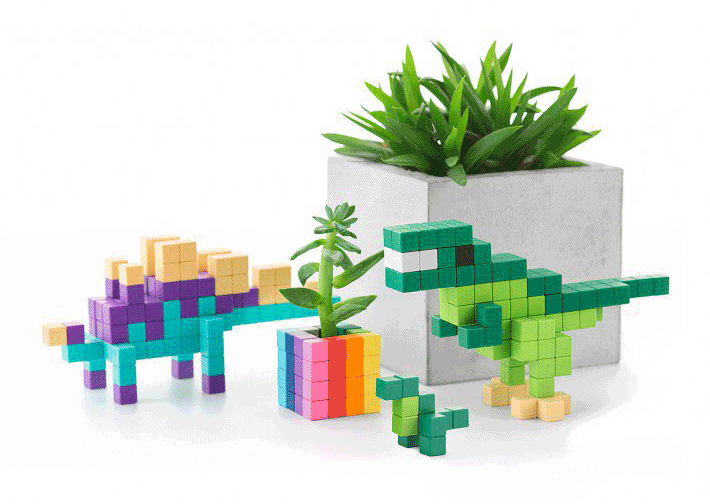 PIXIO Magnetic Construction Set by Ivan Khalus and Oleh Berezovskyi