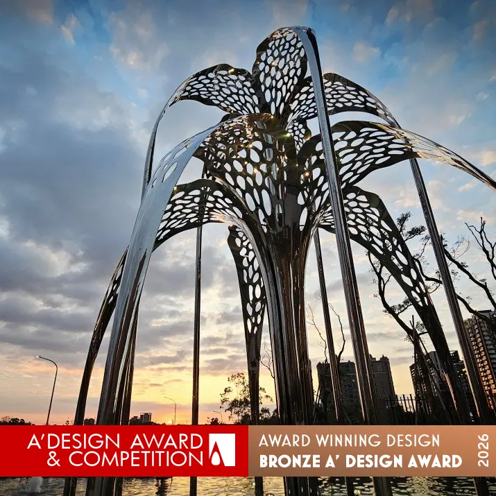 Radiant Bloom Public Art by Kuo-Hsiang Kuo