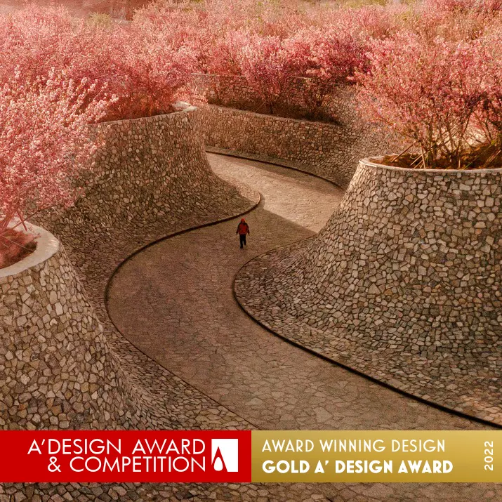 Rizhao Bailuwan Cherry Blossom Town Art and Cultural Space by Hu Sun - S.P.I