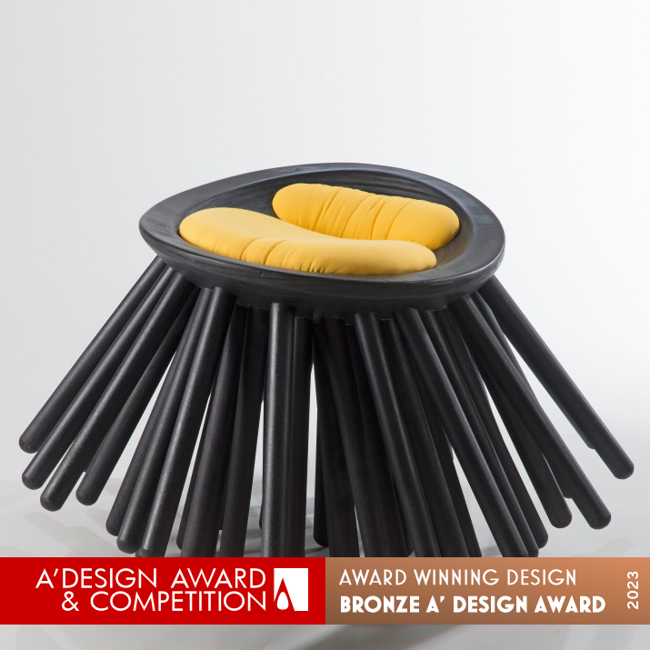 Seat Urchin Rocking Chair by Yue Zhuo