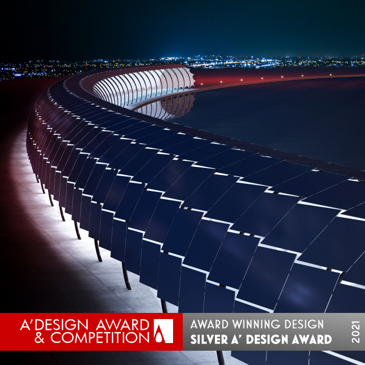 Solar Veloroute Multifunctional Photovoltaic Structure by Peter Kuczia