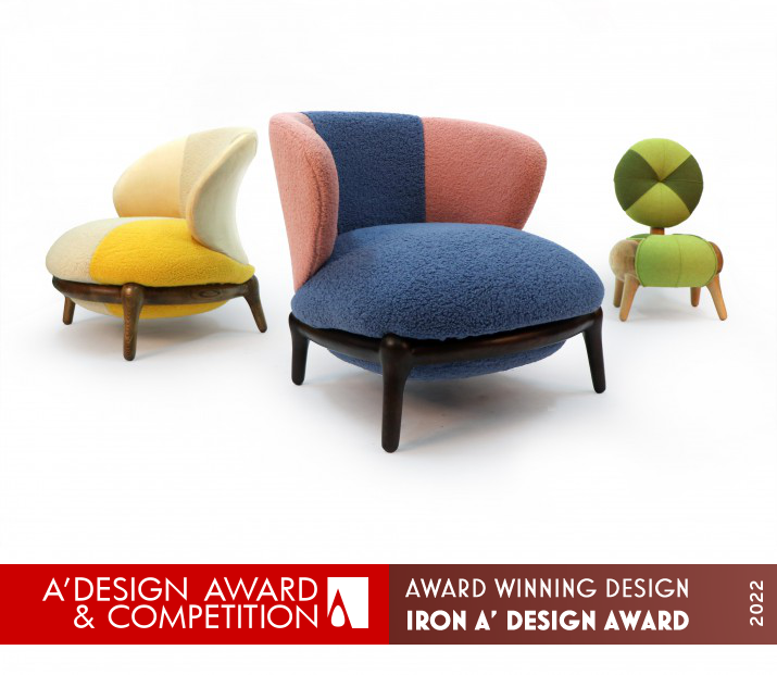 Sweet Candy Leisure Chair by Wei Jingye and Lu Xinyu