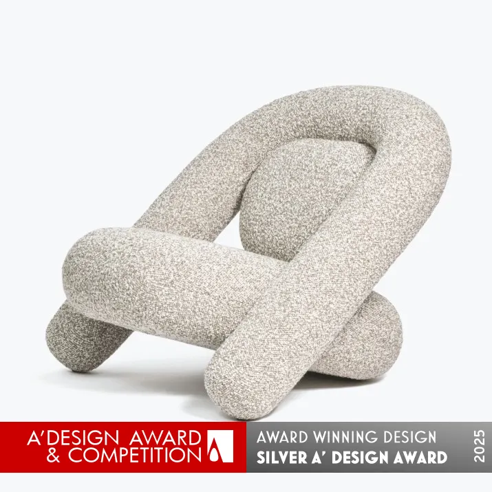 The Bun Lounge Chair by Dmytro Kozinenko