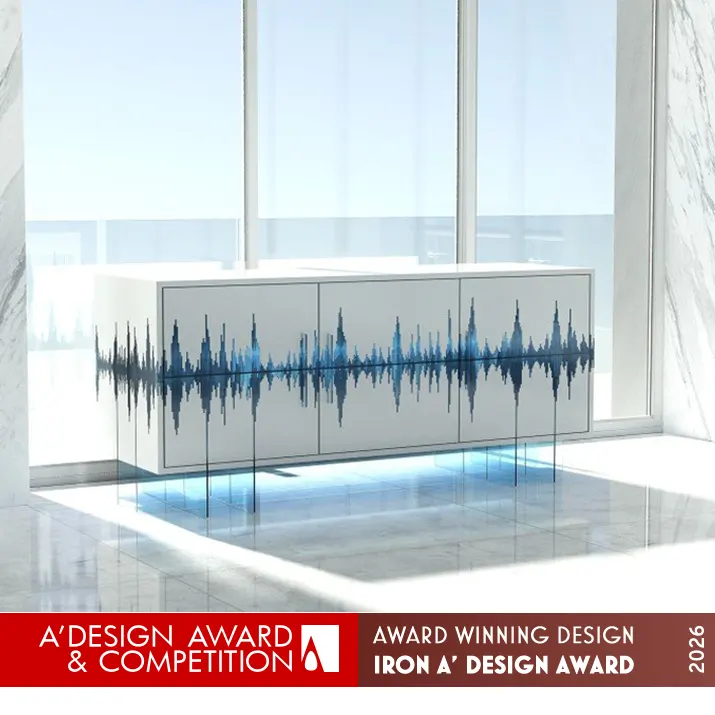 Waveform Sideboard by Robert Jaruszewski