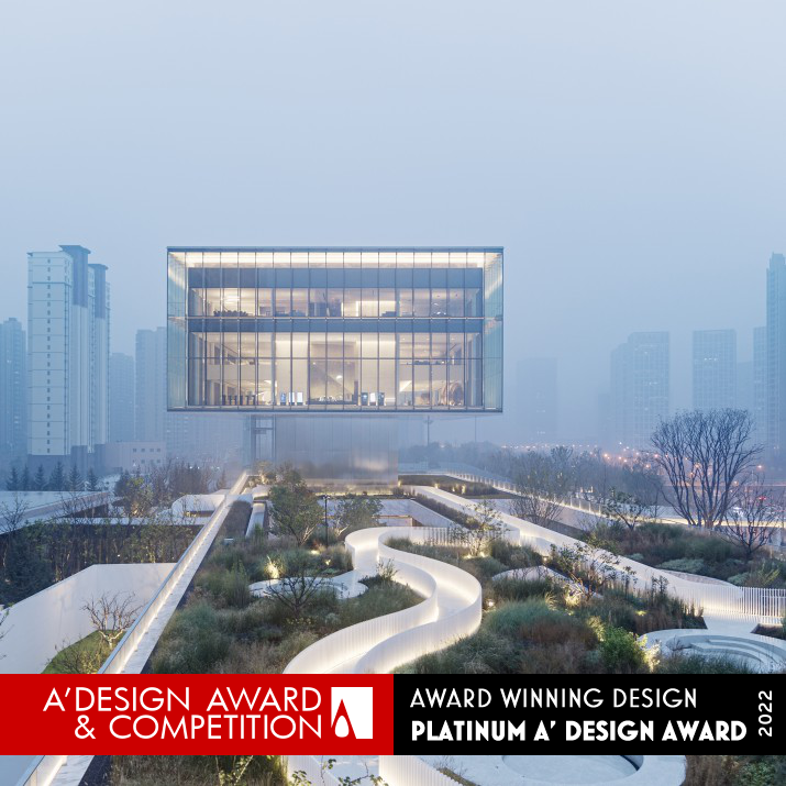 Xi'an Qujiang Art Center Exhibition Hall by Xiaoxia Wang - gad